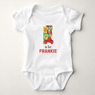 Elmo Alphabet   F BLUME Baby Strampler