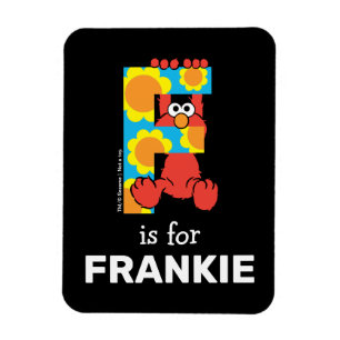 Elmo Alphabet F BLUME Magnet