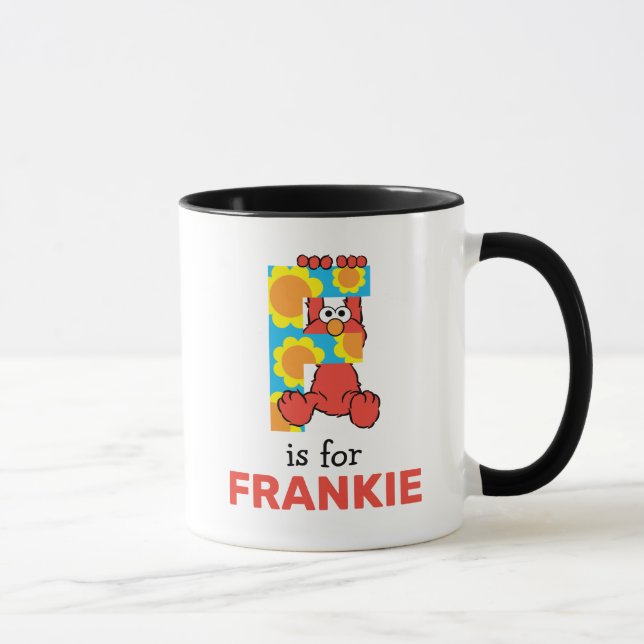 Elmo Alphabet | F BLUME Tasse (Rechts)