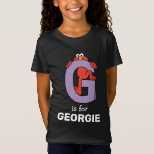 Elmo Alphabet   G LILA T-Shirt