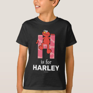 Elmo Alphabet   H Herzen T-Shirt