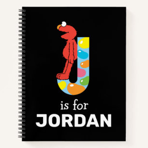 Elmo Alphabet J Jelly Bean Notizbuch