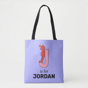 Elmo Alphabet   J Pink Tasche