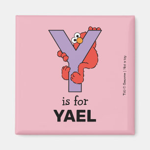 Elmo Alphabet   Lila Y Magnet