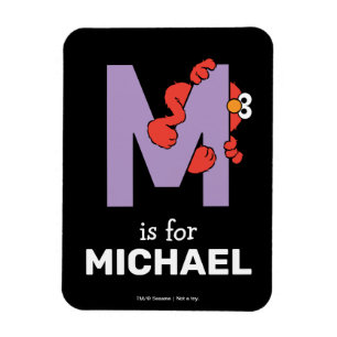 Elmo Alphabet   M LILA Magnet