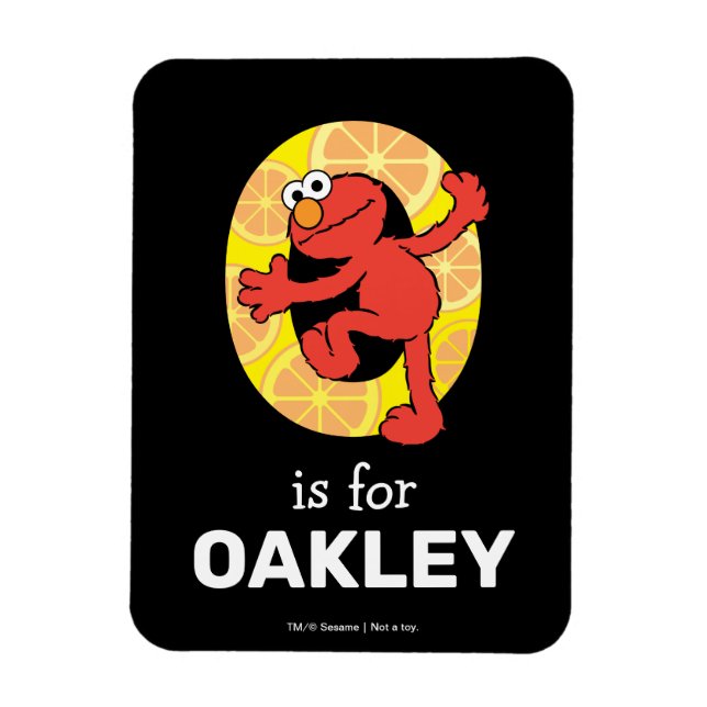 Elmo Alphabet | O Orange wird zu Magnet (Vertikal)