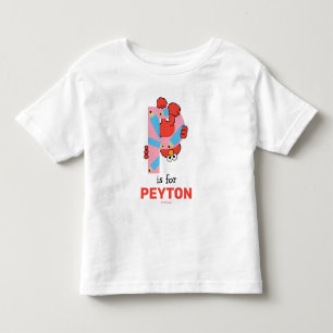 Elmo Alphabet P Bleistift Kleinkind T-shirt