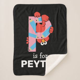 Elmo Alphabet P Bleistift Sherpadecke