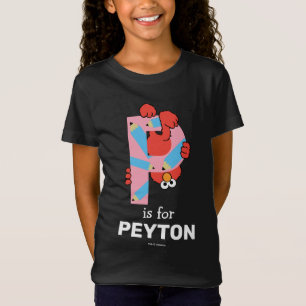 Elmo Alphabet   P Bleistift T-Shirt