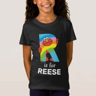 Elmo Alphabet R Regenbogen T-Shirt