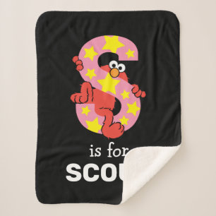 Elmo Alphabet   S Star Sherpadecke