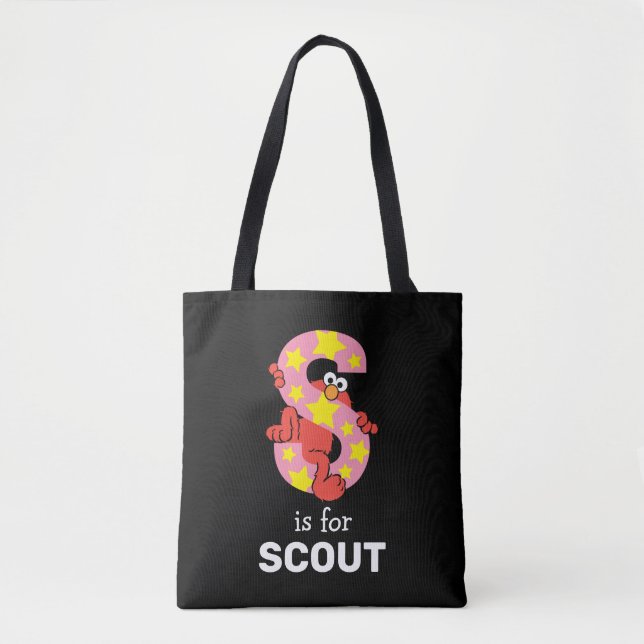 Elmo Alphabet | S Star Tasche (Vorderseite)