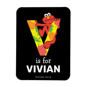 Elmo Alphabet   T Rosa Magnet