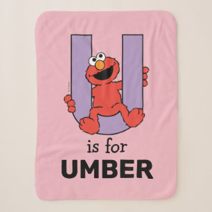 Elmo Alphabet   U LILA Sherpadecke