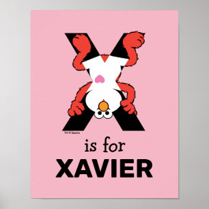 Elmo Alphabet   X Röntgen Poster