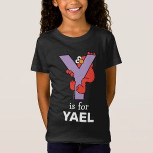 Elmo Alphabet Y LILA T-Shirt