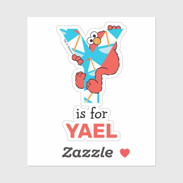 Elmo Alphabet | Yacht Aufkleber (Blatt)