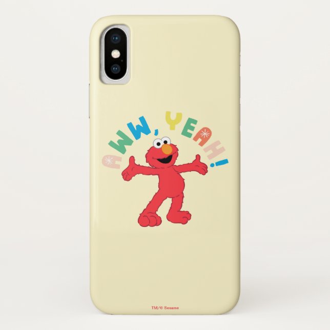Elmo | Aww, Yeah! Case-Mate iPhone Hülle (Rückseite)
