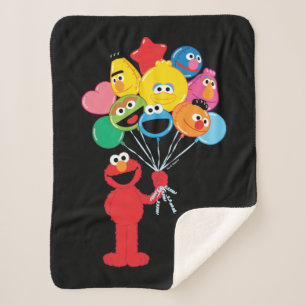 Elmo Balloons Sherpadecke