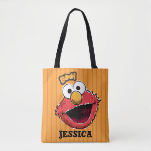 Elmo - Boo!   Name hinzufügen Tasche