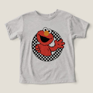 Elmo Checkered in der Sesamstraße