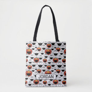 Elmo Color Pop-Gesichtsmuster Tasche