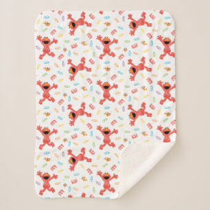 Elmo Crayon Pattern Sherpadecke