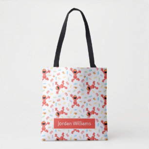 Elmo Crayon Pattern Tasche