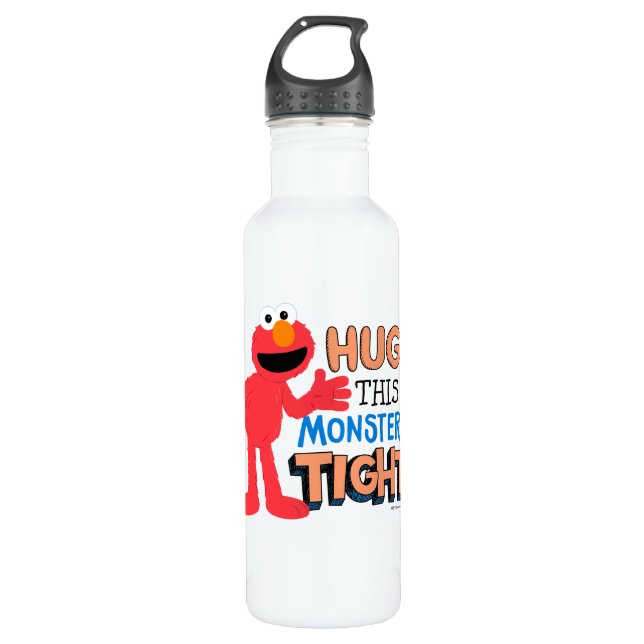 Elmo | Dieses Monster umarmen Edelstahlflasche (Vorderseite)