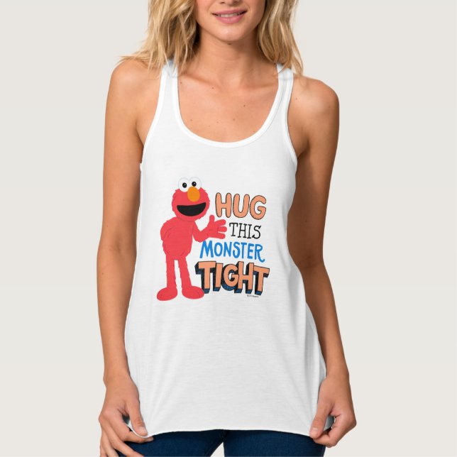 Elmo | Dieses Monster umarmen Tank Top (Vorderseite)