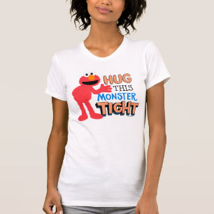Elmo   Drücke diesen Monster ganz fest T-Shirt