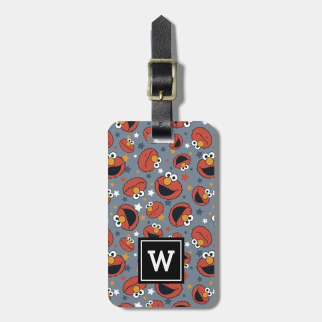 Elmo | Elmo Rules Star Pattern Gepäckanhänger (Vorderseite vertikal)