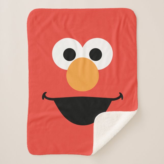 Elmo Face Art Sherpadecke (Vorderseite)