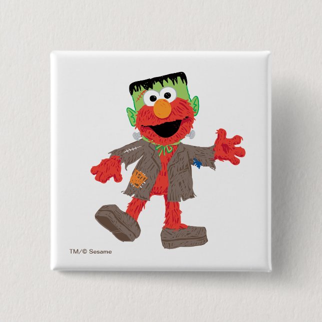 Elmo | Frankenstein Costume Button (Vorderseite)