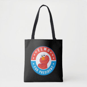 Elmo für Präsident Abzeichen Tasche