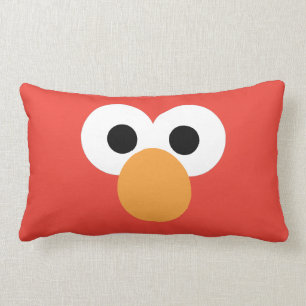 Elmo großes Gesicht Lendenkissen