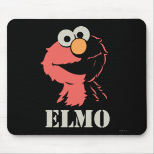 Elmo halb mousepad