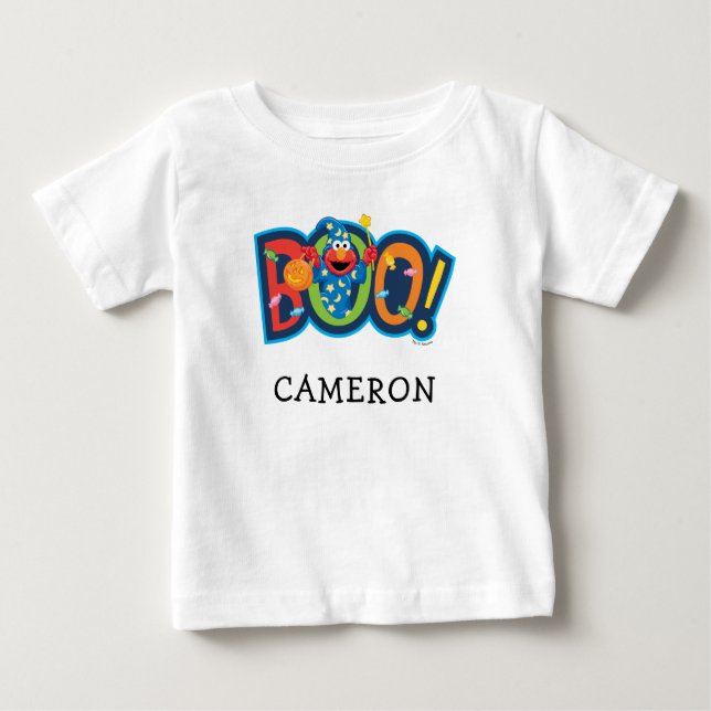 Elmo | Halloween Boo! Baby T-shirt (Vorderseite)