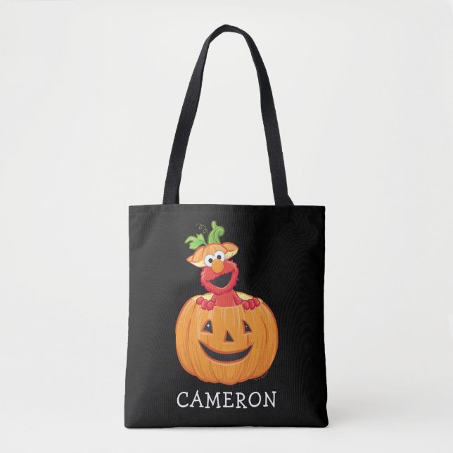Elmo | Halloween Jack-O-Lantern Tasche (Vorderseite)