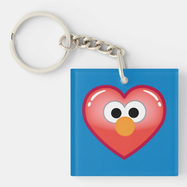 Elmo Heart Schlüsselanhänger (Vorderseite)