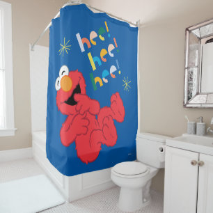 Elmo Hee! Hier! Hier! Duschvorhang