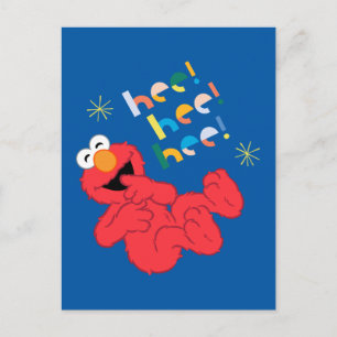 Elmo Hee! Hier! Hier! Postkarte