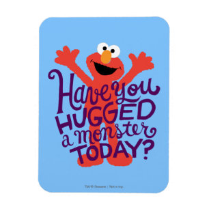 Elmo Hugging Magnet