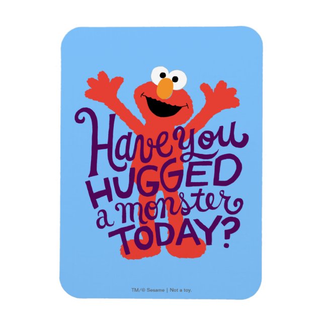 Elmo Hugging Magnet (Vertikal)