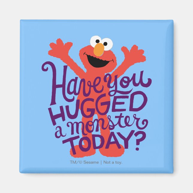 Elmo Hugging Magnet (Vorne)