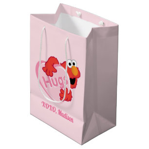 Elmo "Hugs" Valentine Heart Candy Mittlere Geschenktüte