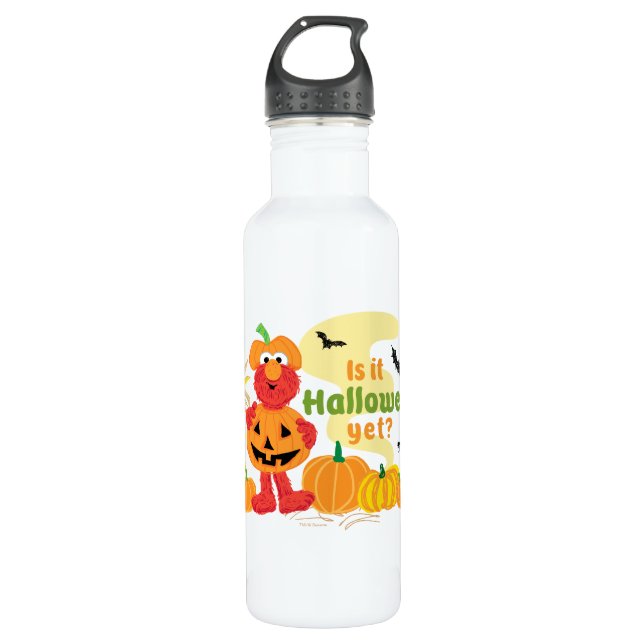 Elmo | Ist es schon Halloween? Edelstahlflasche (Vorderseite)