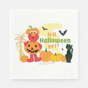 Elmo   Ist es schon Halloween? Serviette