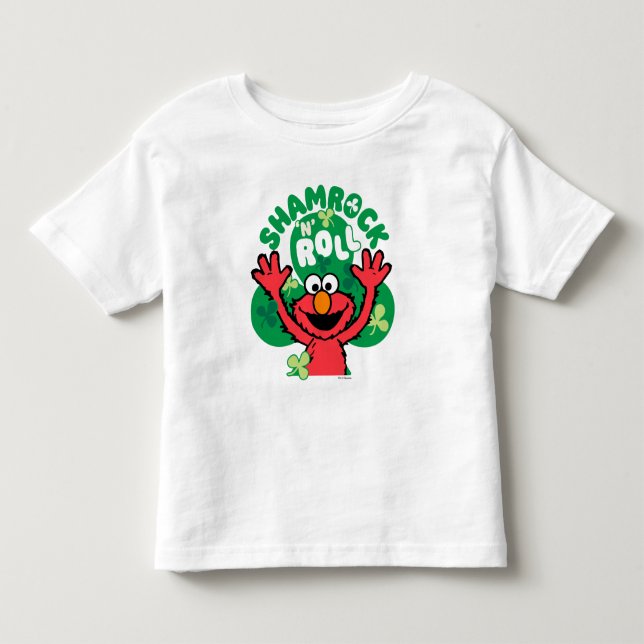 Elmo | Kleeblatt 'N' Roll Kleinkind T-shirt (Vorderseite)