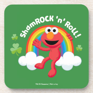 Elmo   Kleeblatt 'n' Roll Rainbow Getränkeuntersetzer
